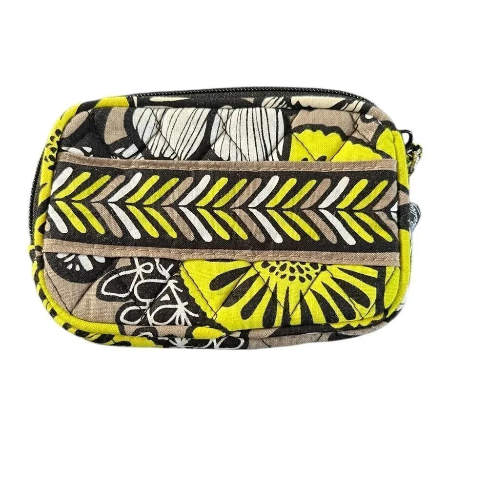 Vera Bradley Divided Pouch - Citron